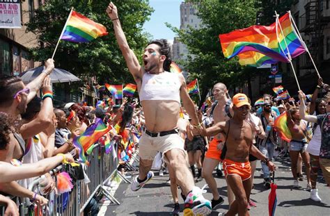 gay pride parade naked